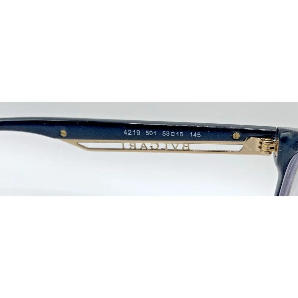 Bvlgari Eyeglasses‎ Frames Only, 4219 501, 53-16-145, Black, Made in Italy